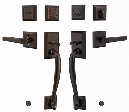 Emtek Franklin Sectional Handleset