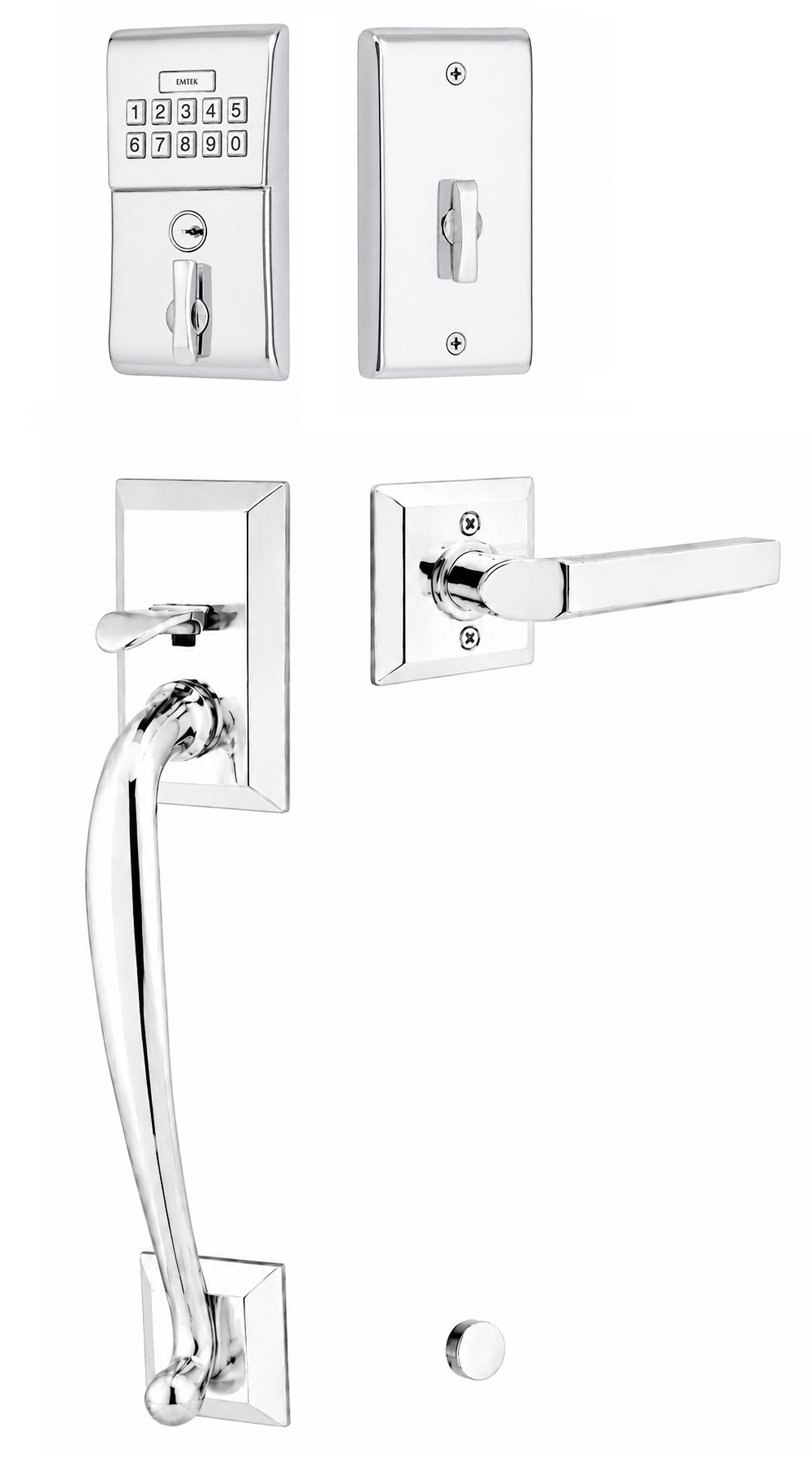Emtek Franklin Empowered 2 Entry Handleset