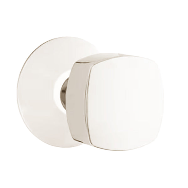 Emtek Freestone Door Knob with Modern Rosette