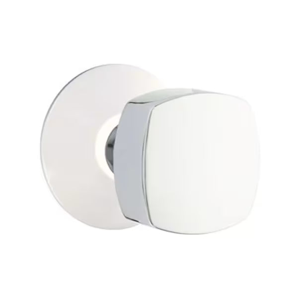 Emtek Freestone Door Knob with Modern Rosette