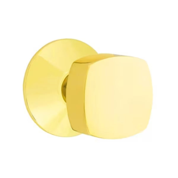 Emtek Freestone Door Knob with Modern Rosette