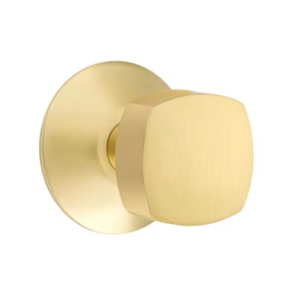 Emtek Freestone Door Knob with Modern Rosette