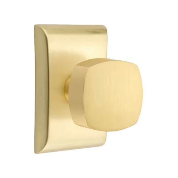Emtek Freestone Door Knob with Neos Rosette