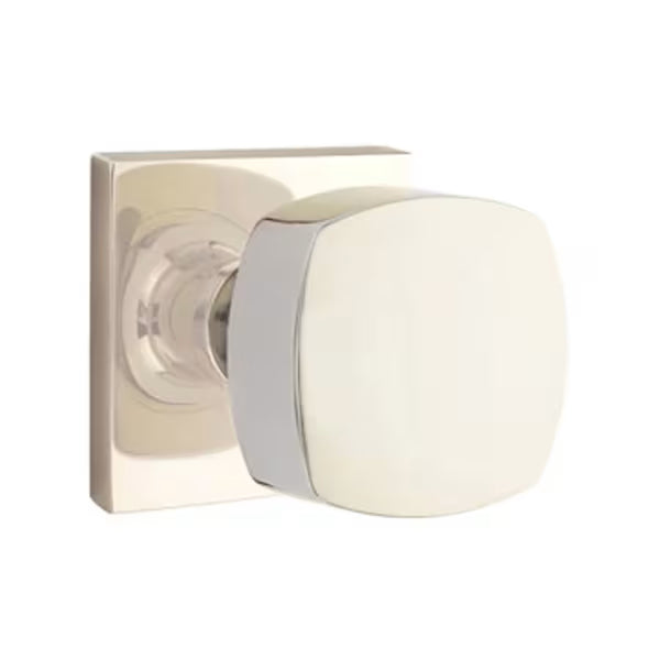 Emtek Freestone Door Knob with Square Rosette