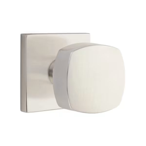 Emtek Freestone Door Knob with Square Rosette