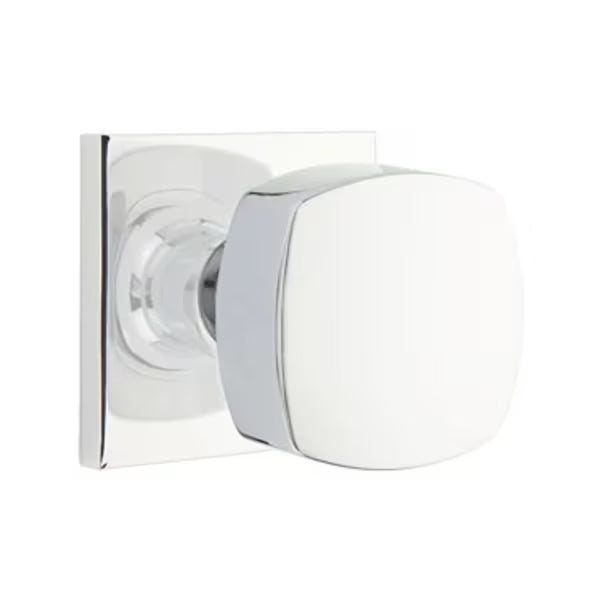 Emtek Freestone Door Knob with Square Rosette
