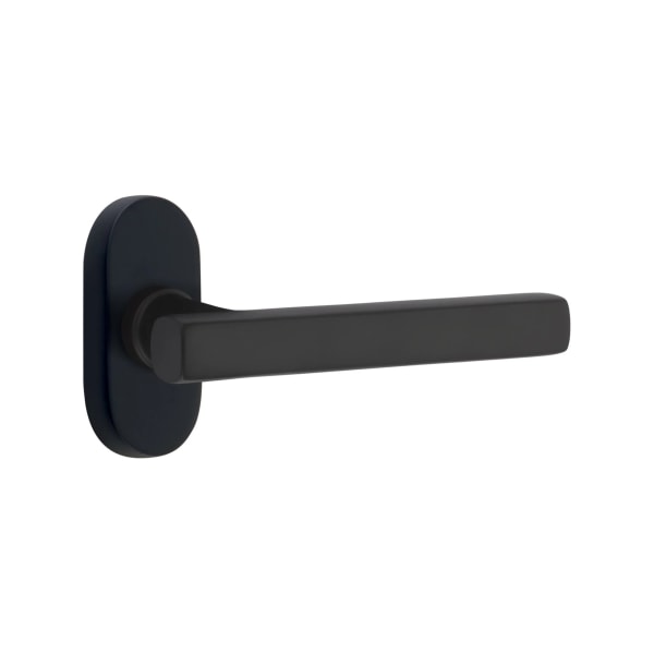 Emtek Freestone Lever with 1.5" x 3" Oval Stretto Rosette
