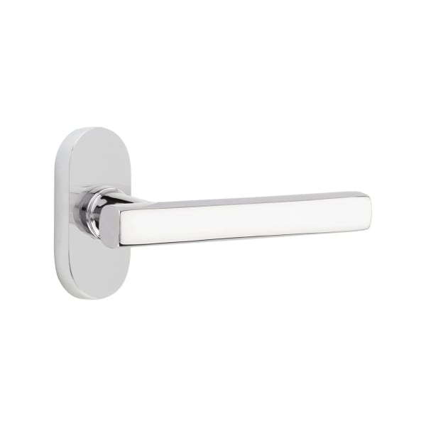 Emtek Freestone Lever with 1.5" x 3" Oval Stretto Rosette