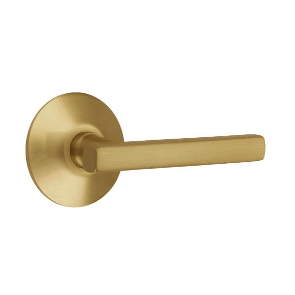 Emtek Freestone Lever Handle with Modern Rosette