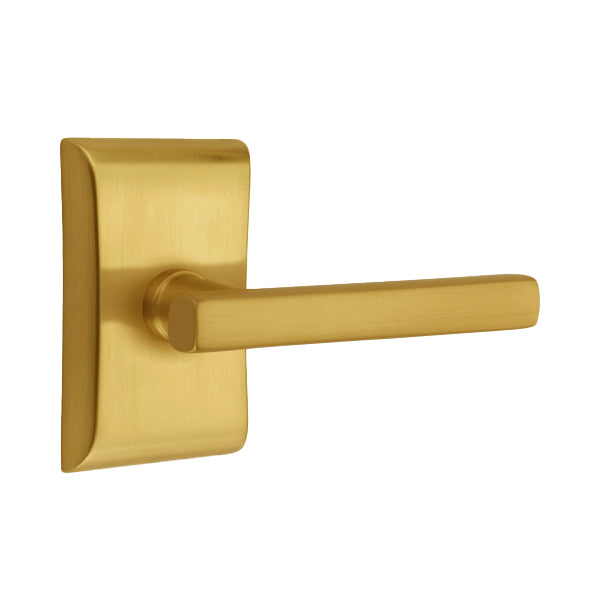 Emtek Freestone Lever Handle with Neos Rosette