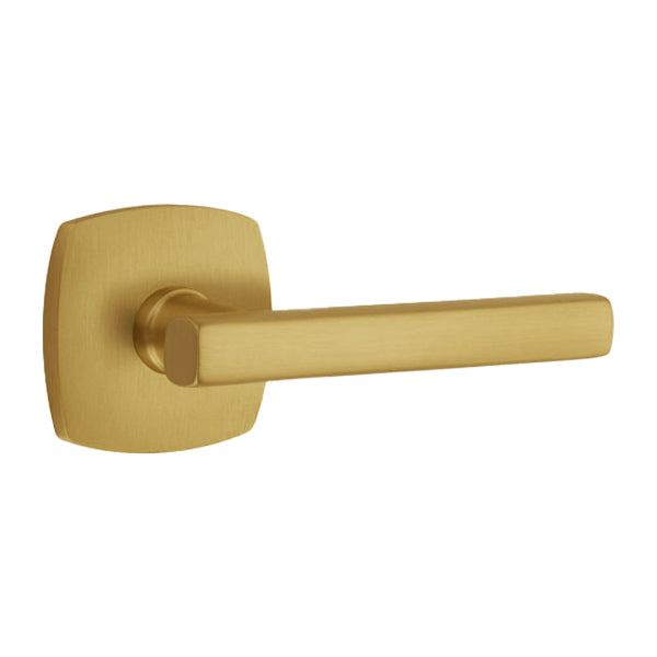 Emtek Freestone Lever Handle with Urban Modern Rosette
