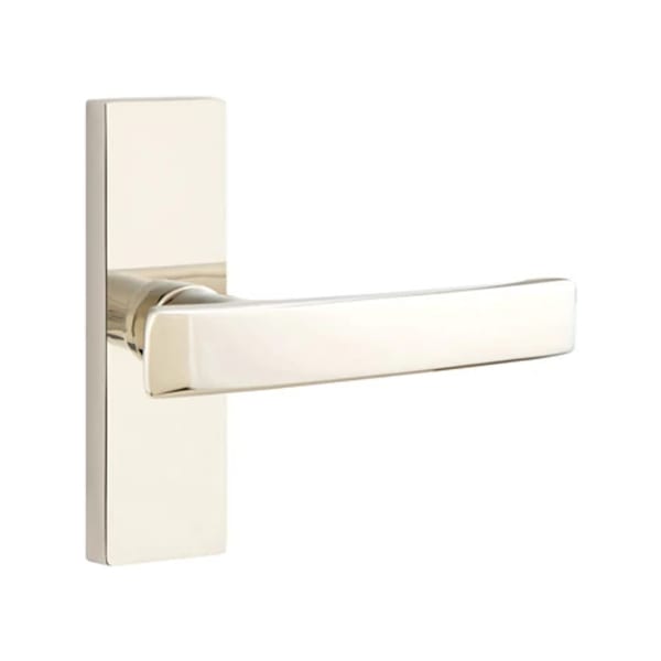 Emtek Geneva Lever with 1.5" x 5" Stretto Rosette