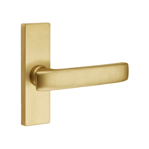 Emtek Geneva Lever with 1.5" x 5" Stretto Rosette