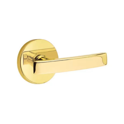 Emtek Geneva Lever Handle with Disk Rosette