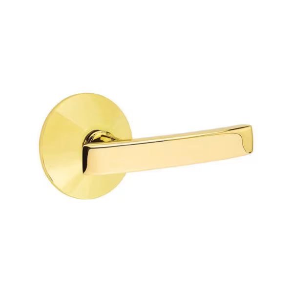 Emtek Geneva Lever Handle with Modern Rosette