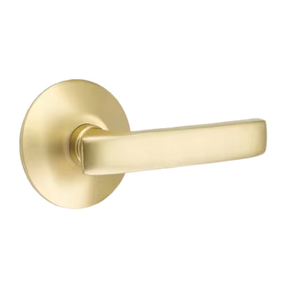 Emtek Geneva Lever Handle with Modern Rosette