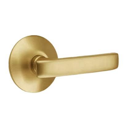 Emtek Geneva Lever Handle with Modern Rosette