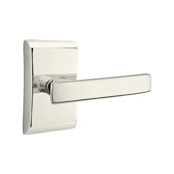 Emtek Geneva Lever Handle with Neos Rosette