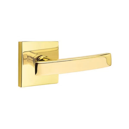 Emtek Geneva Lever Handle with Square Rosette