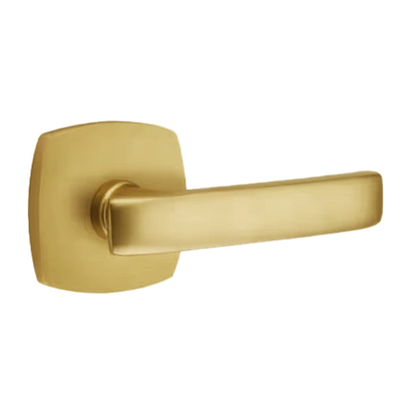 Emtek Geneva Lever Handle with Urban Modern Rosette