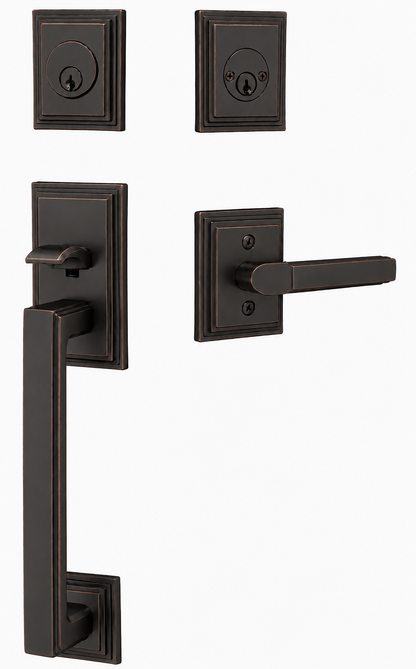 Emtek Hamden Entrance Handleset