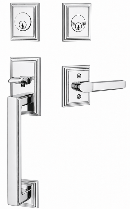 Emtek Hamden Entrance Handleset
