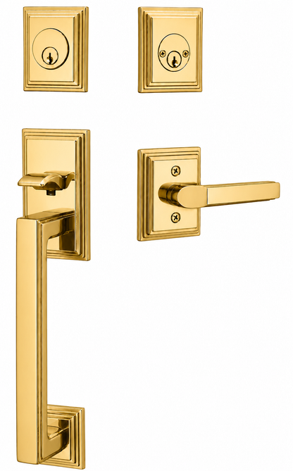 Emtek Hamden Entrance Handleset