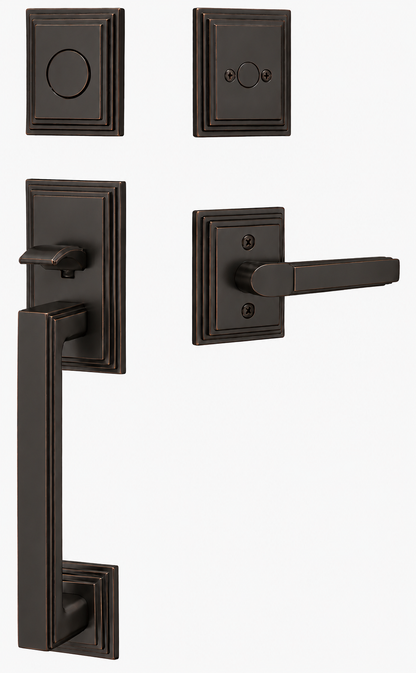 Emtek Hamden Entrance Handleset