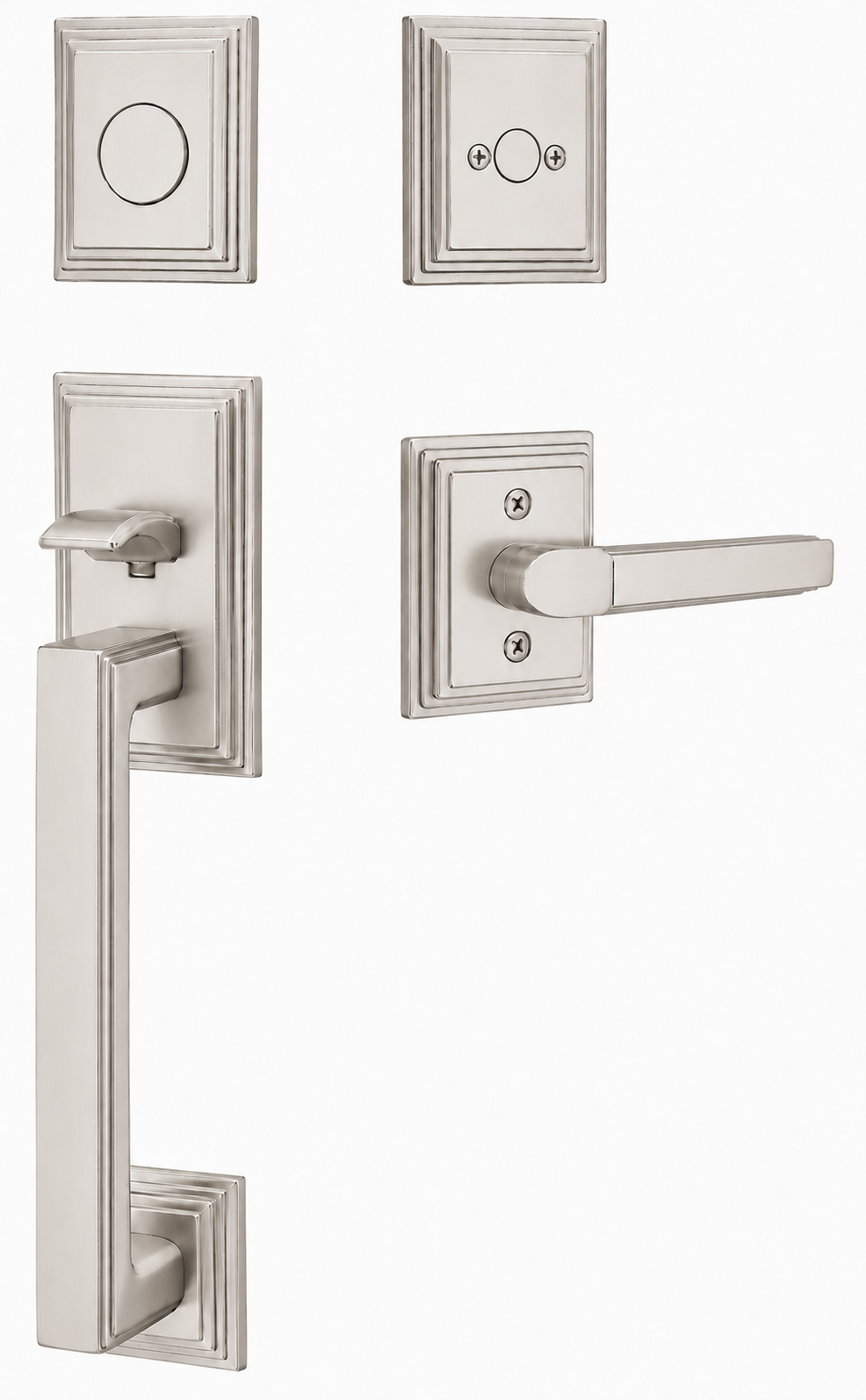 Emtek Hamden Entrance Handleset