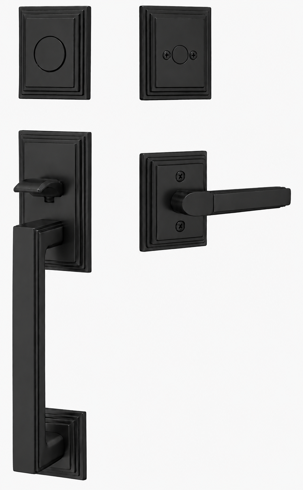 Emtek Hamden Entrance Handleset