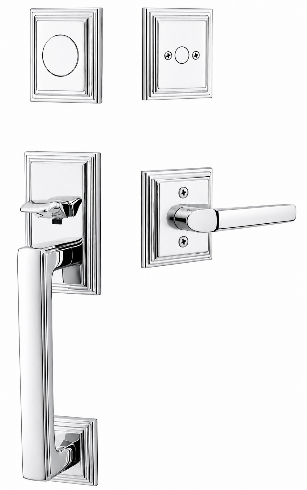 Emtek Hamden Entrance Handleset
