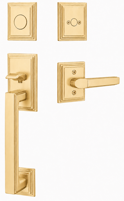 Emtek Hamden Entrance Handleset