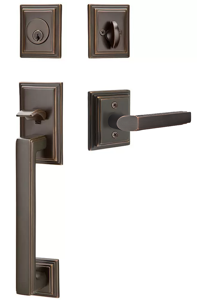 Emtek Hamden Entrance Handleset