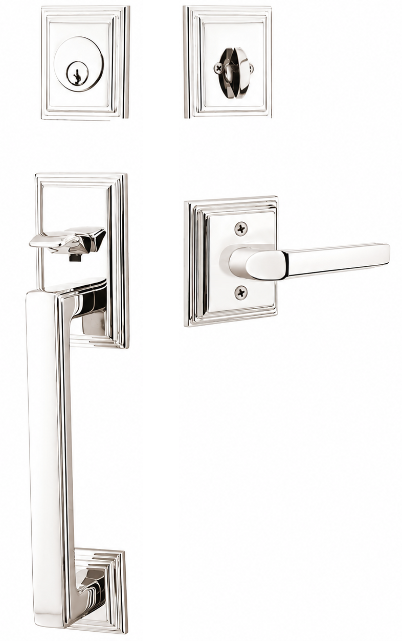 Emtek Hamden Entrance Handleset