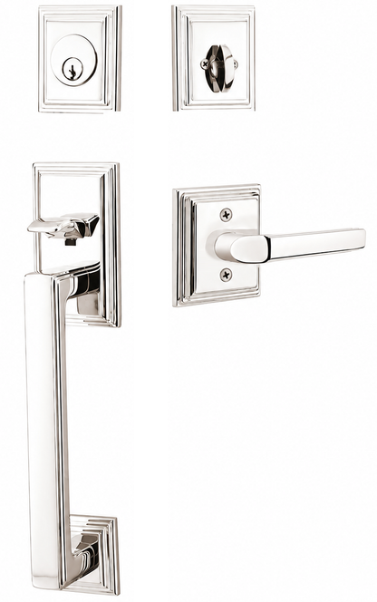 Emtek Hamden Entrance Handleset