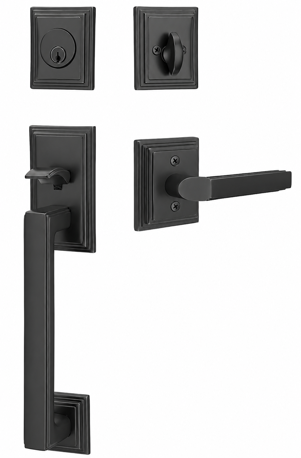 Emtek Hamden Entrance Handleset