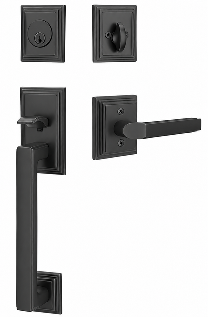 Emtek Hamden Entrance Handleset