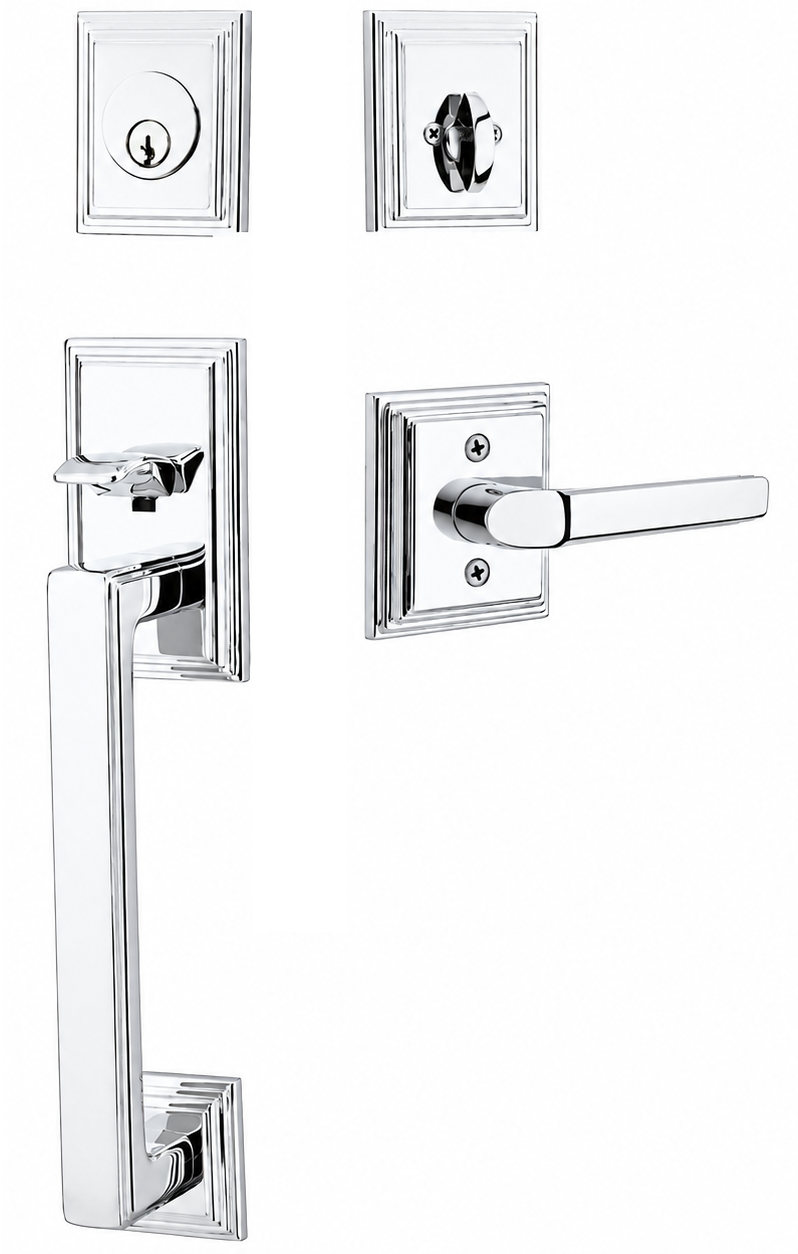 Emtek Hamden Entrance Handleset
