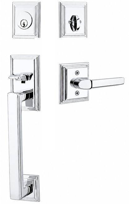 Emtek Hamden Entrance Handleset