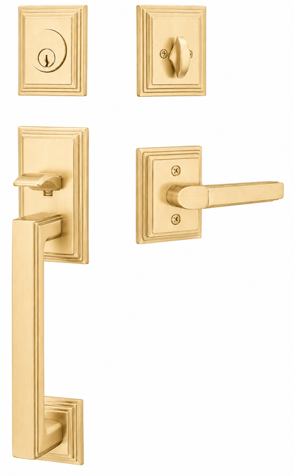 Emtek Hamden Entrance Handleset
