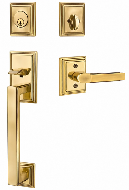 Emtek Hamden Entrance Handleset