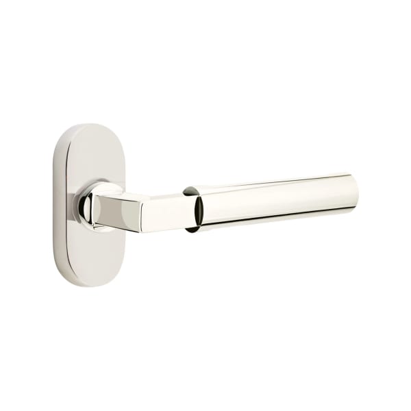 Emtek Hercules Lever with 1.5" x 3" Oval Stretto Rosette