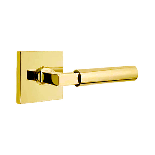 Emtek Hercules Lever Handle with Square Rosette