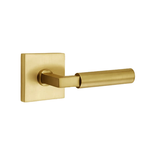 Emtek Hercules Lever Handle with Square Rosette