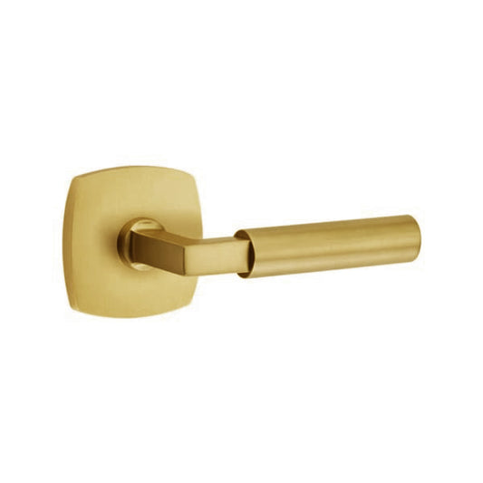 Emtek Hercules Lever Handle with Urban Modern Rosette