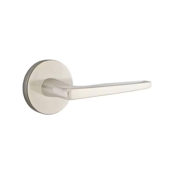 Emtek Hermes Interior Mortise Lever with Disk Rosette