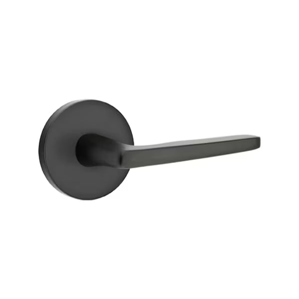 Emtek Hermes Interior Mortise Lever with Disk Rosette