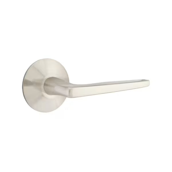 Emtek Hermes Interior Mortise Lever with Modern Rosette