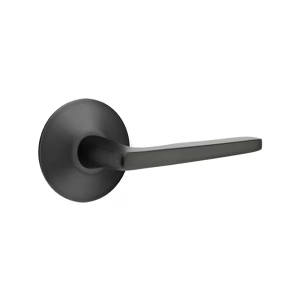 Emtek Hermes Interior Mortise Lever with Modern Rosette