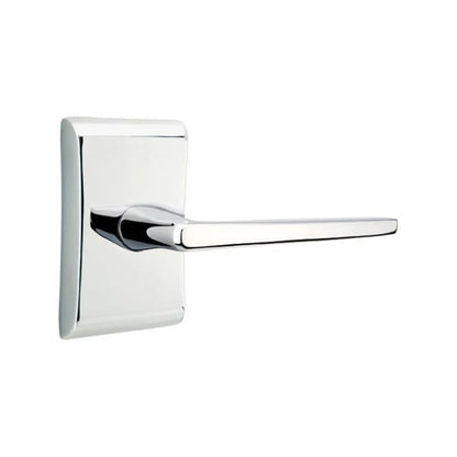 Emtek Hermes Interior Mortise Lever with Neos Rosette